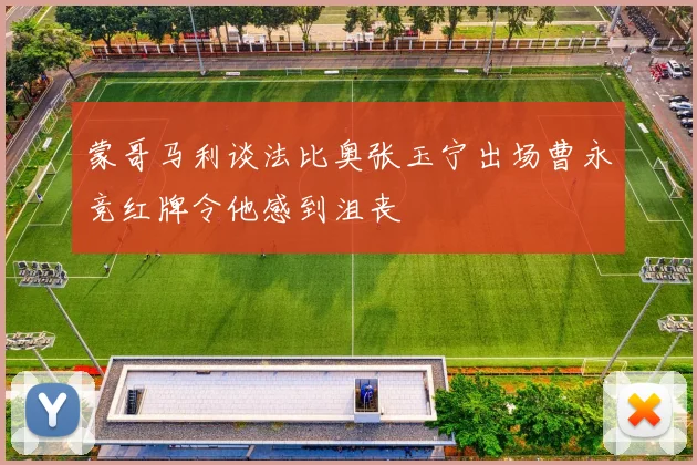 蒙哥马利谈法比奥张玉宁出场曹永竞红牌令他感到沮丧
